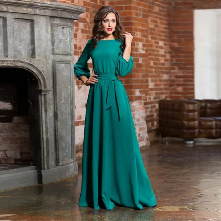 Agnes | Women Long Sleeve Wedding Guest Dress