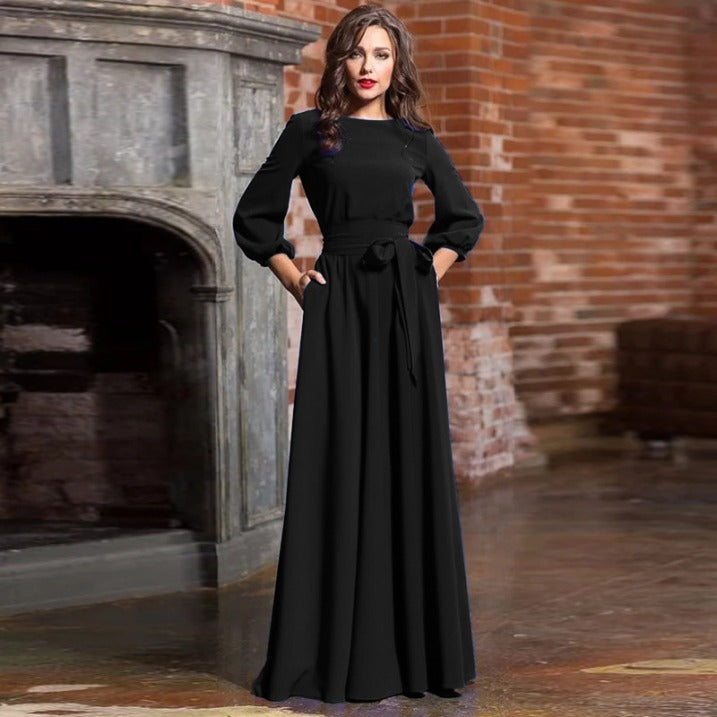 Agnes | Women Long Sleeve Wedding Guest Dress