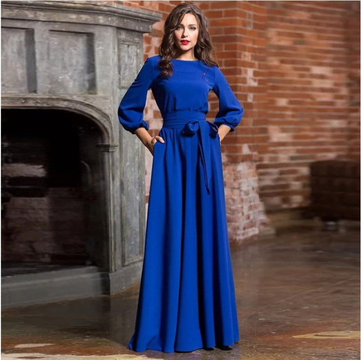 Agnes | Women Long Sleeve Wedding Guest Dress
