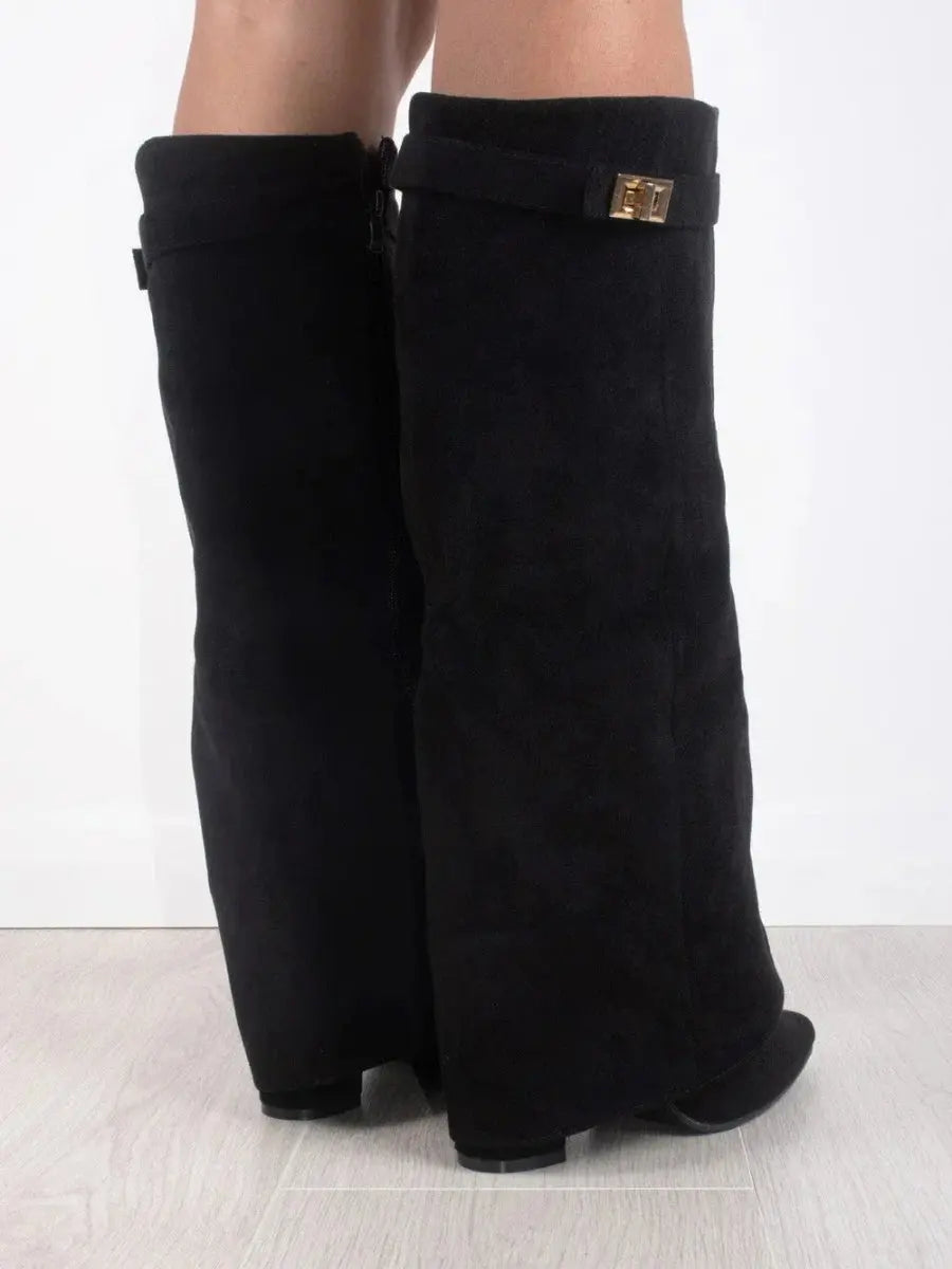 Ellen | Women's Autumn Stiletto Suede Boots