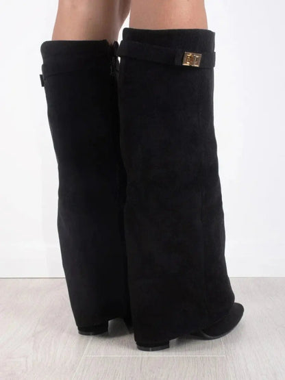 Ellen | Women's Autumn Stiletto Suede Boots