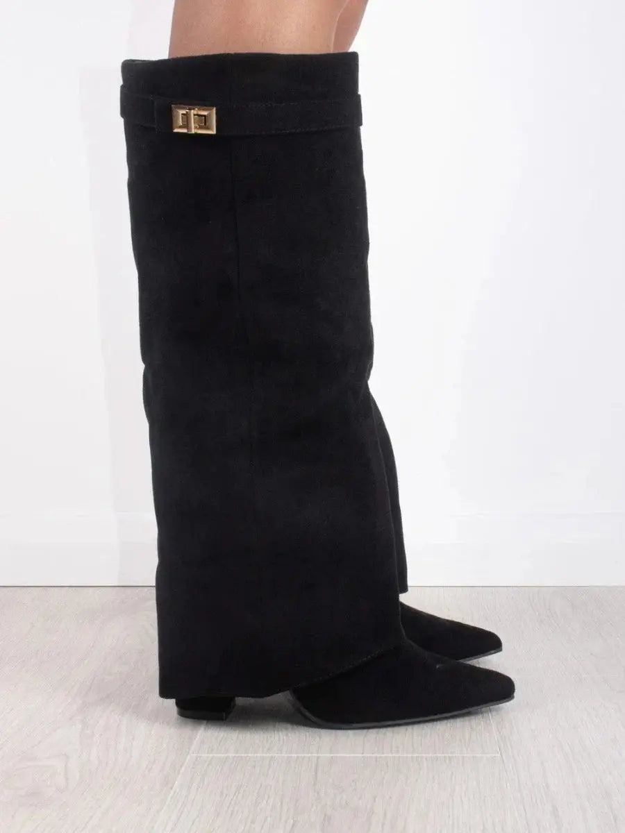 Ellen | Women's Autumn Stiletto Suede Boots