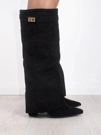 Ellen | Women's Autumn Stiletto Suede Boots