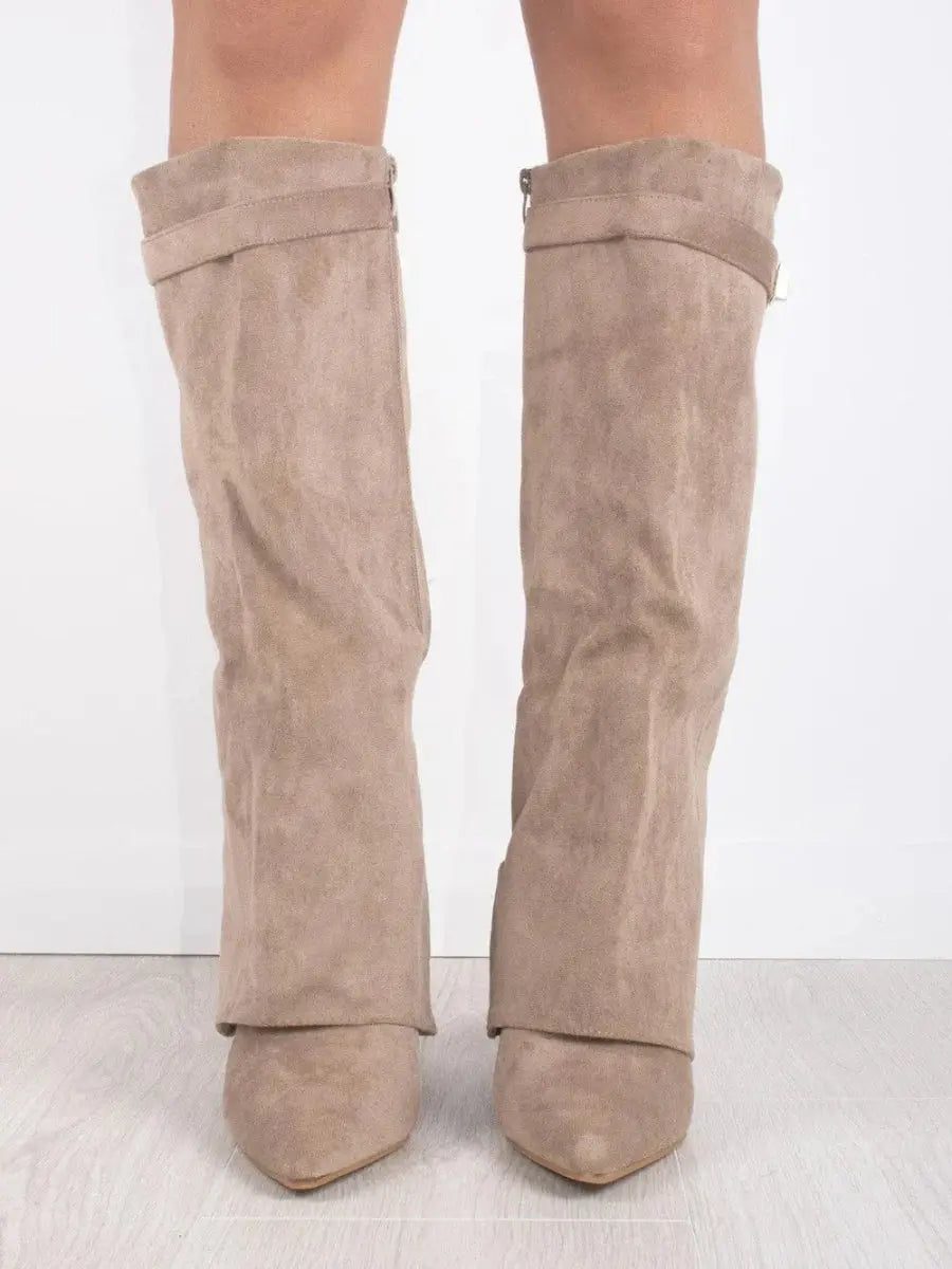 Ellen | Women's Autumn Stiletto Suede Boots