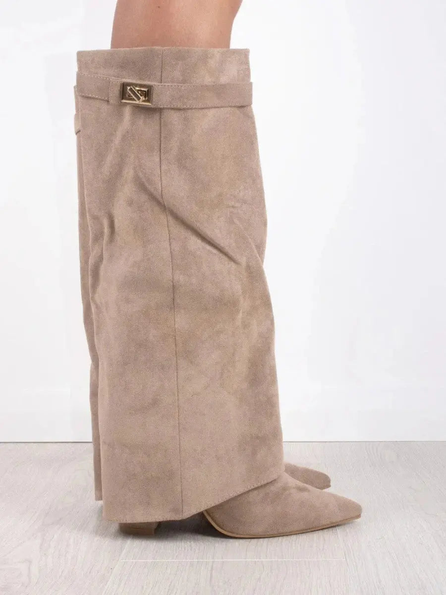 Ellen | Women's Autumn Stiletto Suede Boots