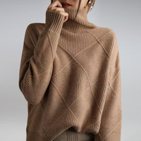 Fiona | Women's Winter Turtleneck Knitted Sweater