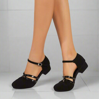 Nathalie | Women's Orthopedic Low Heel Dance Shoes