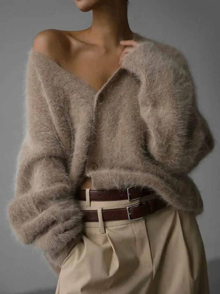 Scottie | Women’s V-Neck Oversized Cardigan