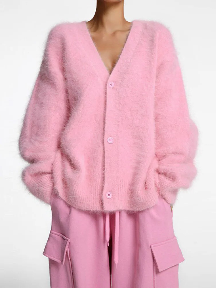 Scottie | Women’s V-Neck Oversized Cardigan
