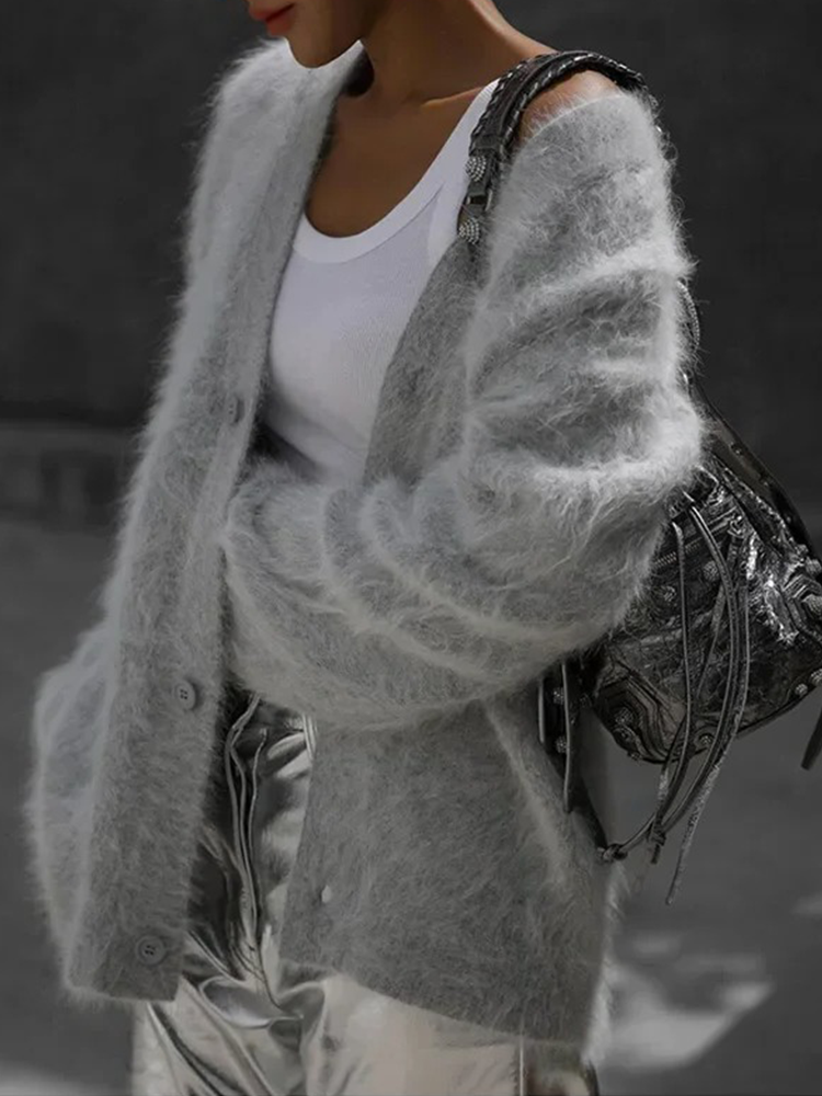 Scottie | Women’s V-Neck Oversized Cardigan