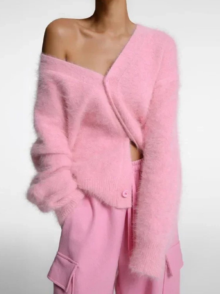 Scottie | Women’s V-Neck Oversized Cardigan