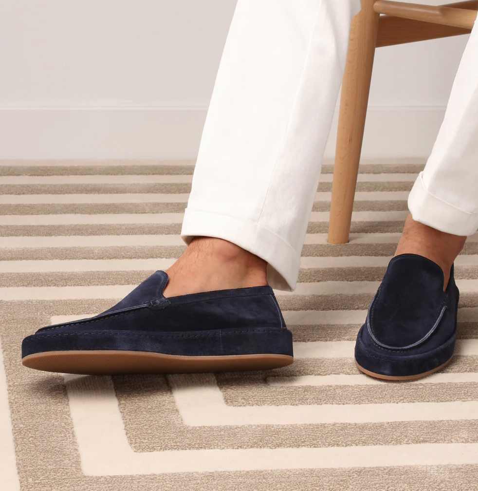 Tadhg | Men's Classic Summer Suede Loafers