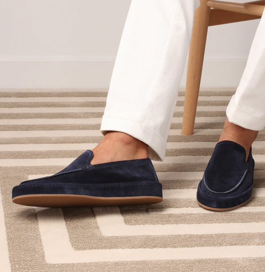 Tadhg | Men's Classic Summer Suede Loafers