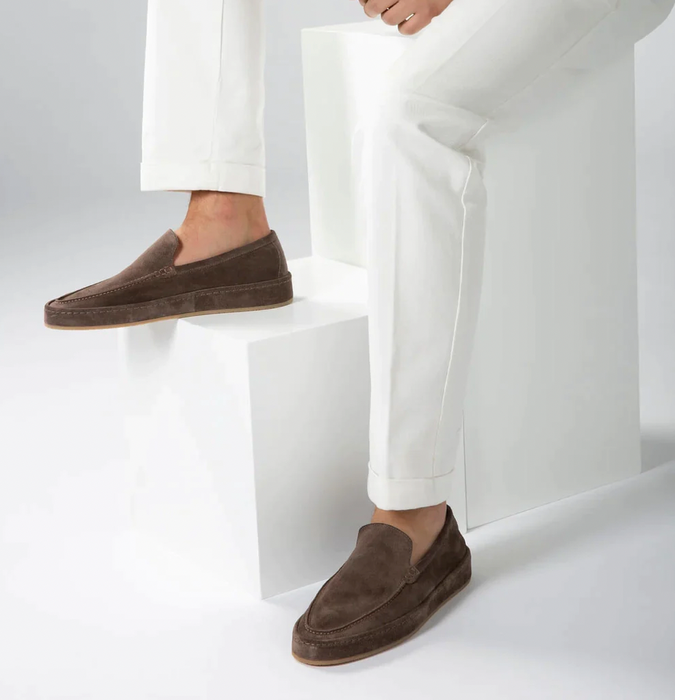 Tadhg | Men's Classic Summer Suede Loafers