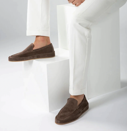 Tadhg | Men's Classic Summer Suede Loafers