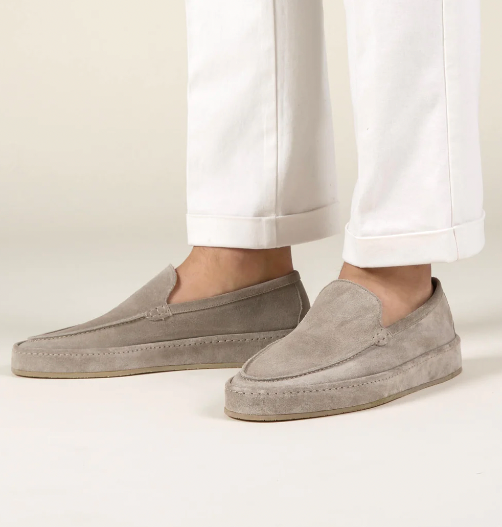 Tadhg | Men's Classic Summer Suede Loafers