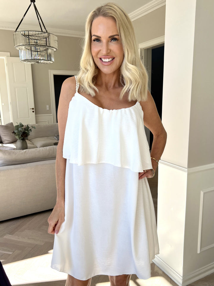 Yamileth | Women’s Braided Strap Summer Midi Dress