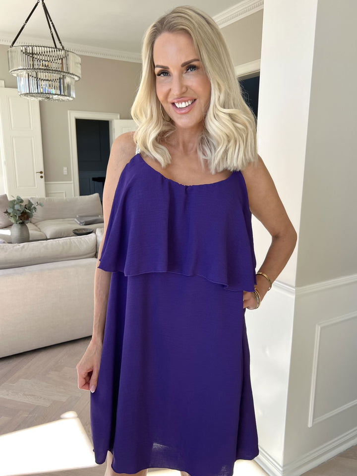 Yamileth | Women’s Braided Strap Summer Midi Dress