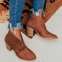 Molly | Women's Classic Heel Anke Boots