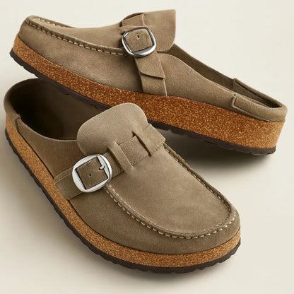Hazel | Women Casual Wide Fit Slip-On Clogs