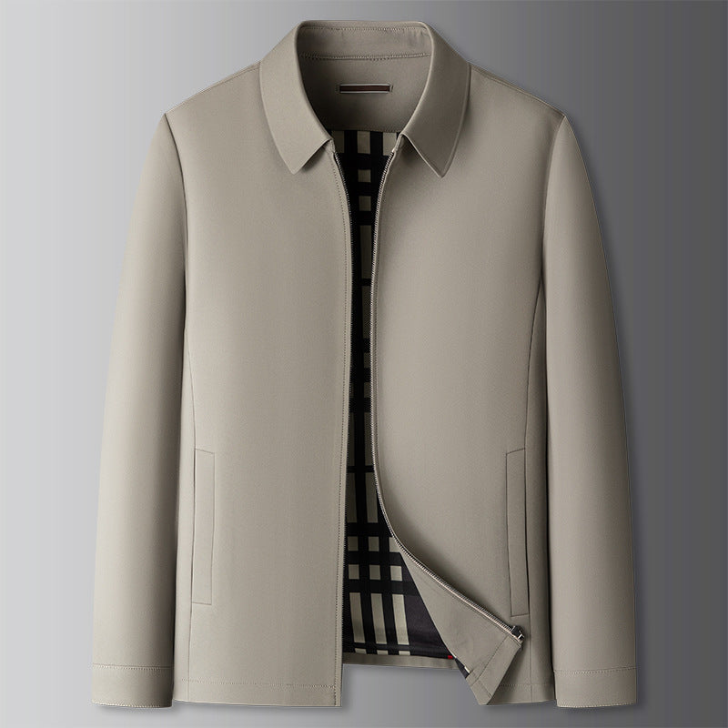 Callum | Men Casual Zip-Front Windbreaker Jacket