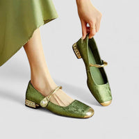 Sinead | Women Low Heel Shoes with Adjustable Strap