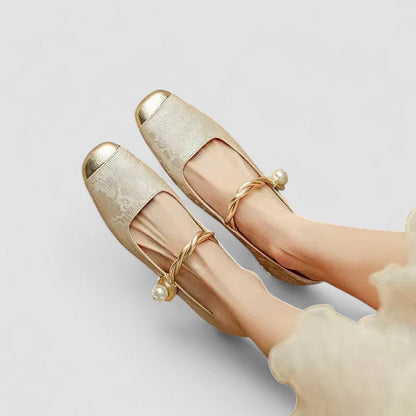 Sinead | Women Low Heel Shoes with Adjustable Strap