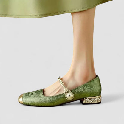 Sinead | Women Low Heel Shoes with Adjustable Strap