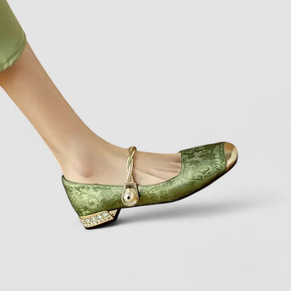 Sinead | Women Low Heel Shoes with Adjustable Strap