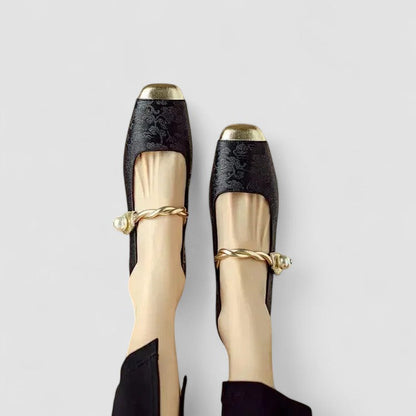 Sinead | Women Low Heel Shoes with Adjustable Strap