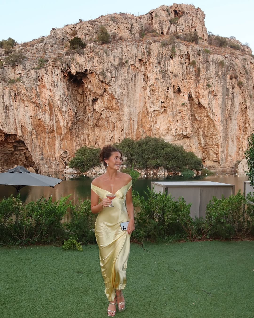 Gloria | Women’s Satin Wedding Guest Maxi Dress