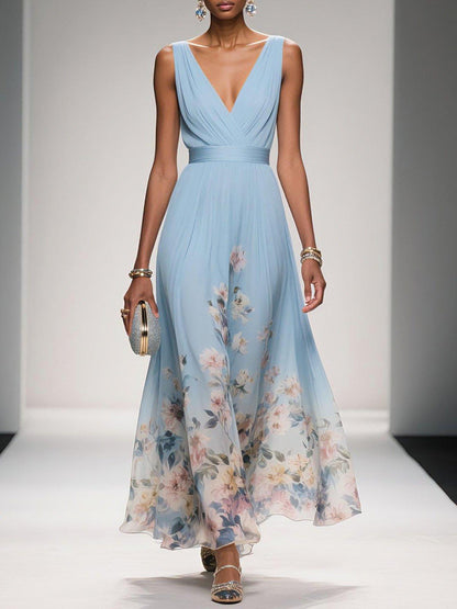 Celia | Women Floral Print Wedding Guest Dress