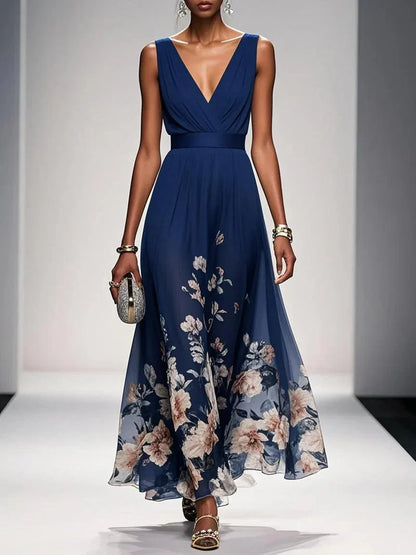Celia | Women Floral Print Wedding Guest Dress