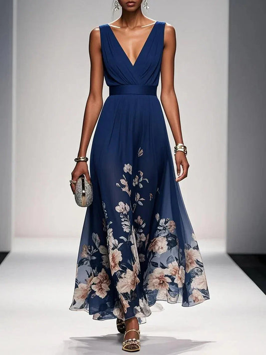 Celia | Women Floral Print Wedding Guest Dress