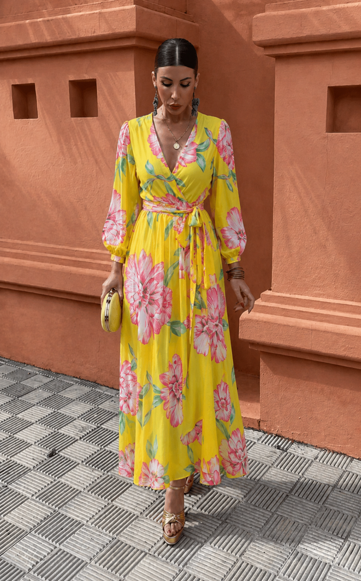 Noa | Women's Floral Summer Maxi Dress