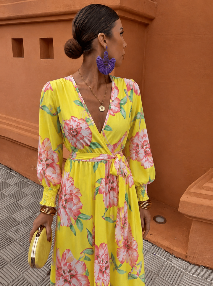 Noa | Women's Floral Summer Maxi Dress