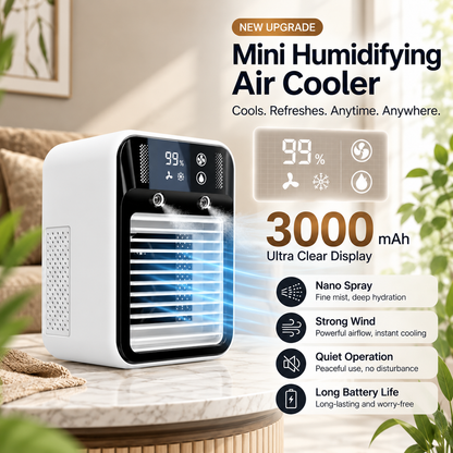 Ac Portable Air Cooler Fan | Evaporative Cooling Water Tank