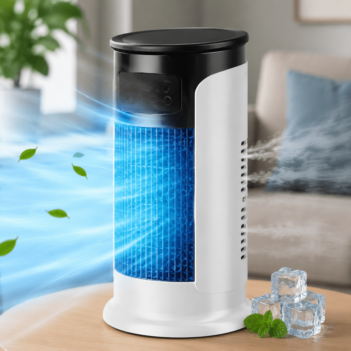 Portable Tower Fan | Quiet Oscillating And Space Saving