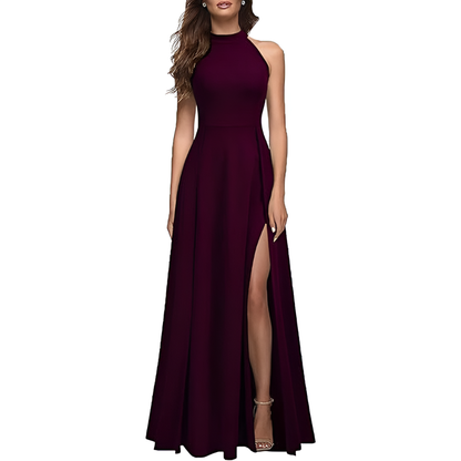 Nora | Women's Formal Evening Maxi Dress with Side Slit
