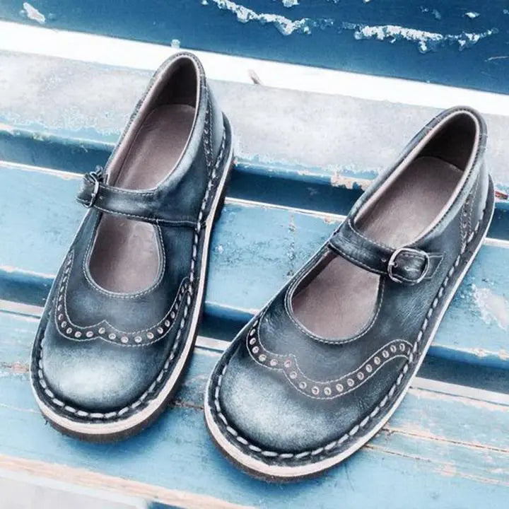 Camilla | Women Mary Jane Shoes with Buckle Strap
