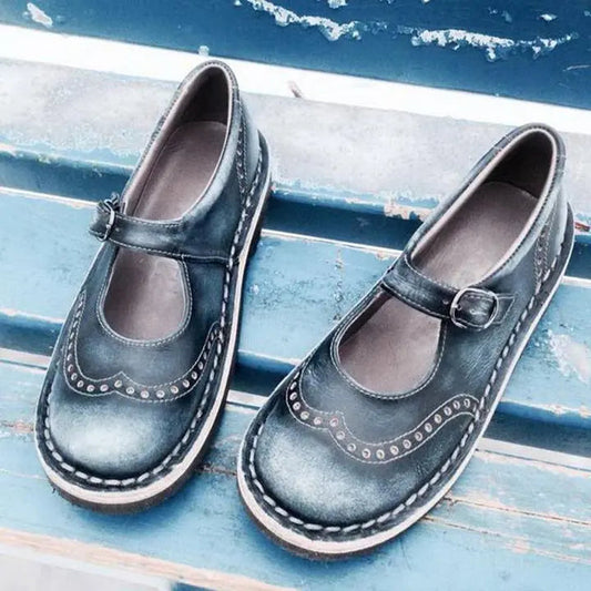 Camilla | Women Mary Jane Shoes with Buckle Strap