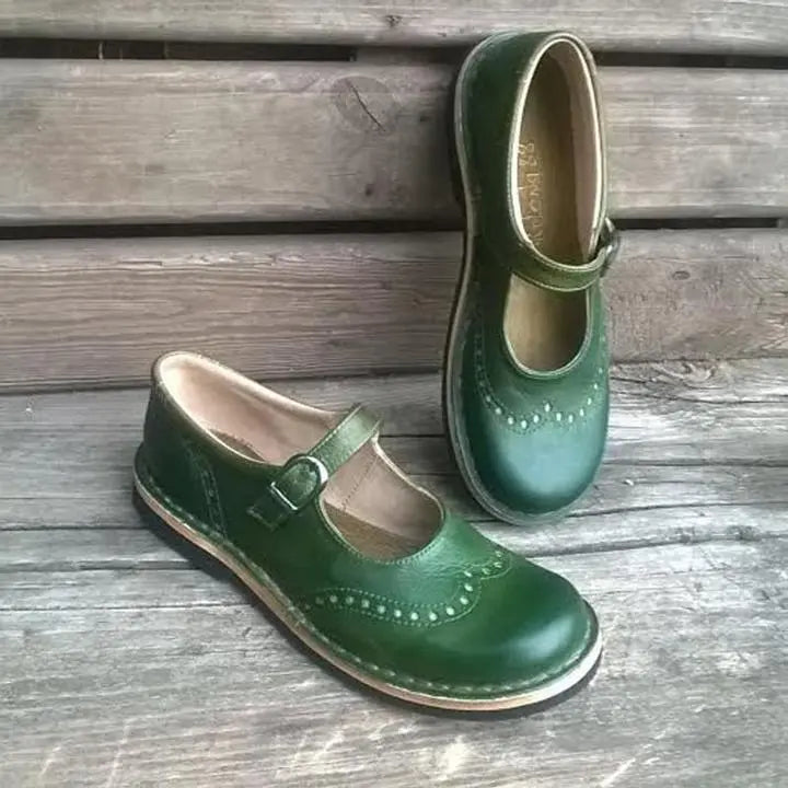Camilla | Women Mary Jane Shoes with Buckle Strap
