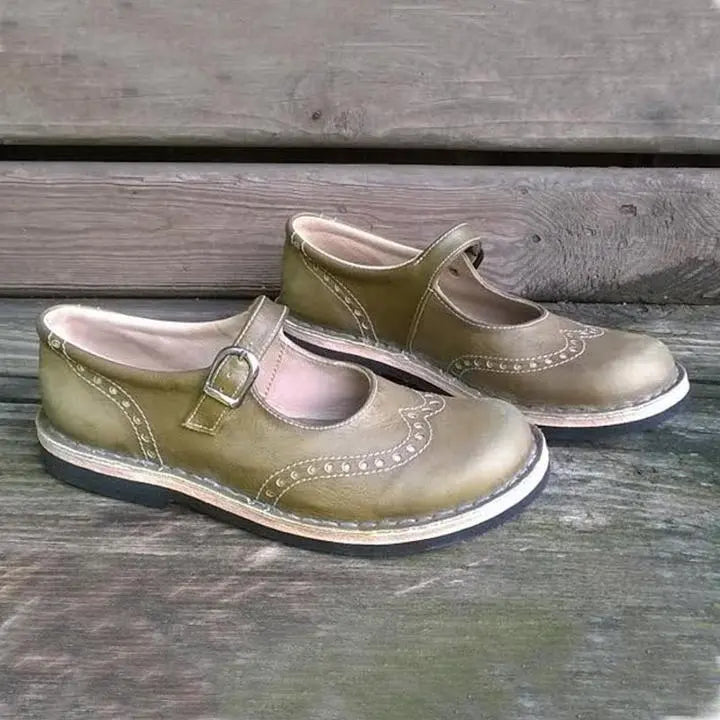Camilla | Women Mary Jane Shoes with Buckle Strap