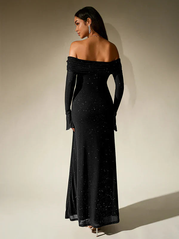 Rayna | Women’s Off-Shoulder Evening Dress