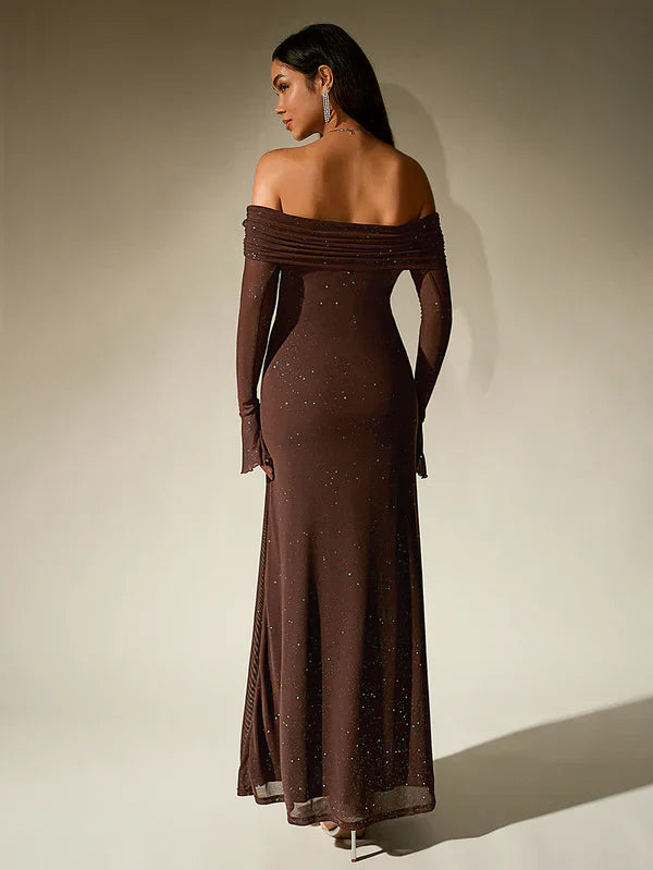 Rayna | Women’s Off-Shoulder Evening Dress