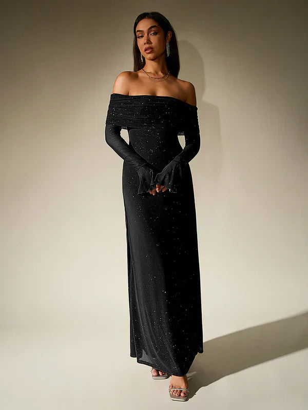 Rayna | Women’s Off-Shoulder Evening Dress