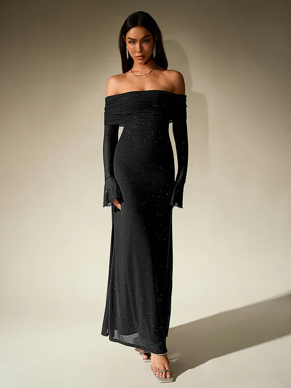 Rayna | Women’s Off-Shoulder Evening Dress