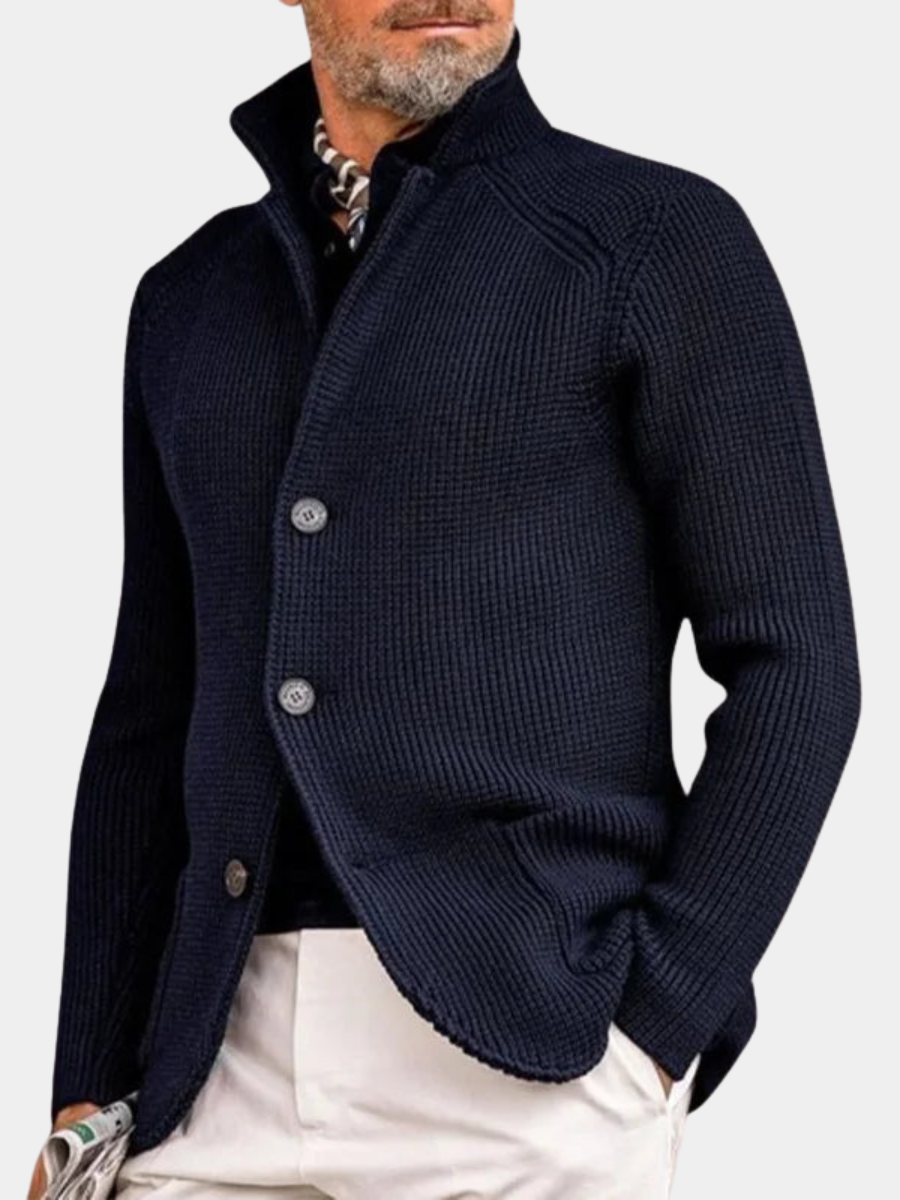 Dara | Men's Sophisticated Button-Front Cardigan