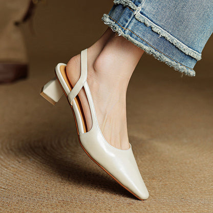 Leah | Women's Pointed Toe Slip-On Heels