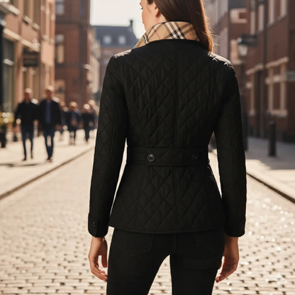 Isla | Women Button Front Quilted Jacket